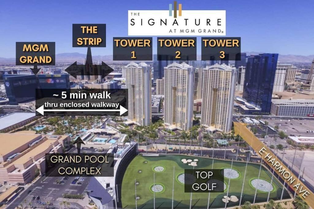 11Th Floor Mgm Signature Studio:Strip View, No Fee Las Vegas Exterior photo