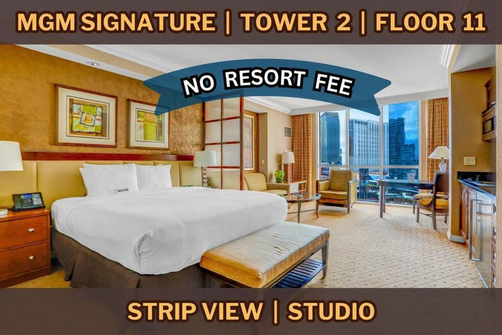11Th Floor Mgm Signature Studio:Strip View, No Fee Las Vegas Exterior photo